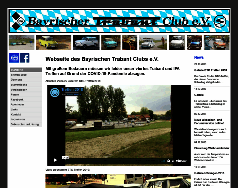 Bayrischer-trabant-club.de thumbnail