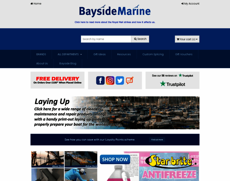 Baysidemarine.co.uk thumbnail