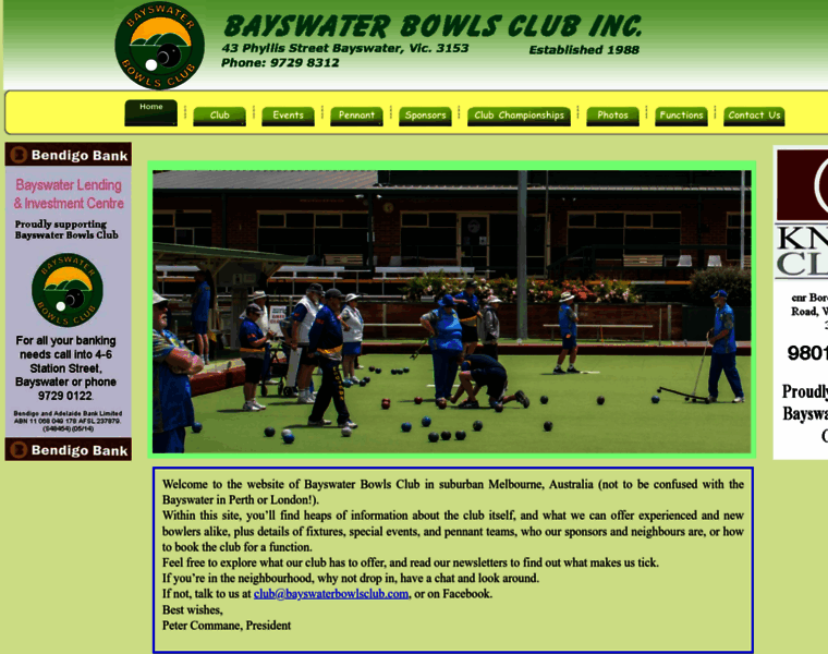 Bayswaterbowlsclub.com thumbnail