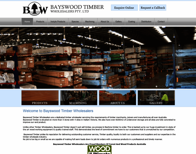 Bayswoodtimber.com.au thumbnail