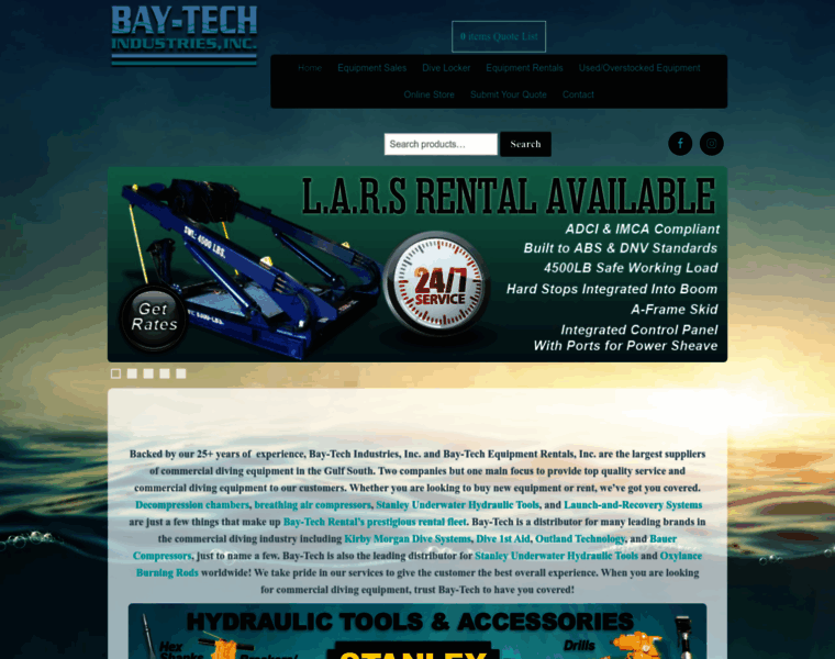 Baytechrentals.com thumbnail
