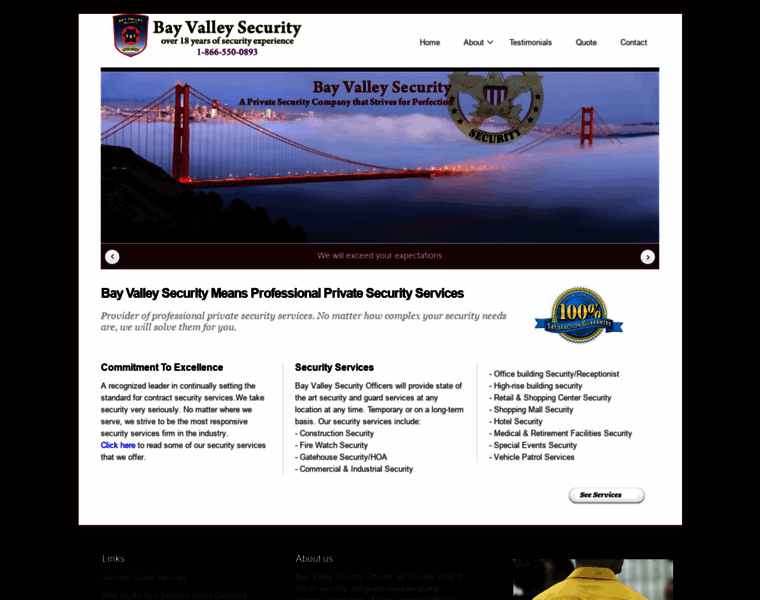 Bayvalleysecurity.com thumbnail