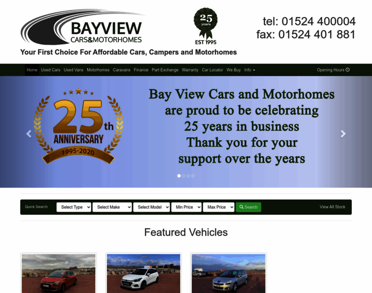 Bayviewcars.co.uk thumbnail