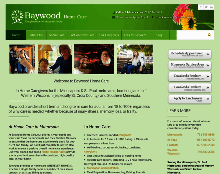 Baywoodhomecare.com thumbnail