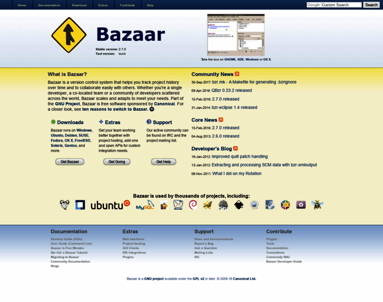 Bazaar-ng.org thumbnail