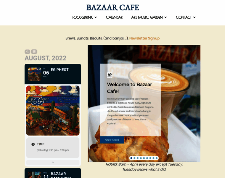 Bazaarcafe.com thumbnail