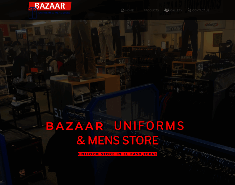 Bazaaruniforms.net thumbnail