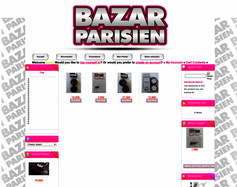 Bazar-parisien.com thumbnail
