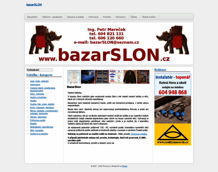 Bazarslon.cz thumbnail