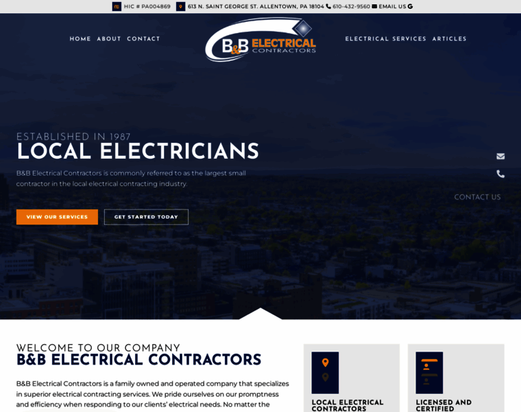 Bbelectricalcontractors.com thumbnail