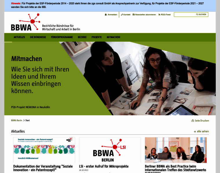 Bbwa-berlin.de thumbnail