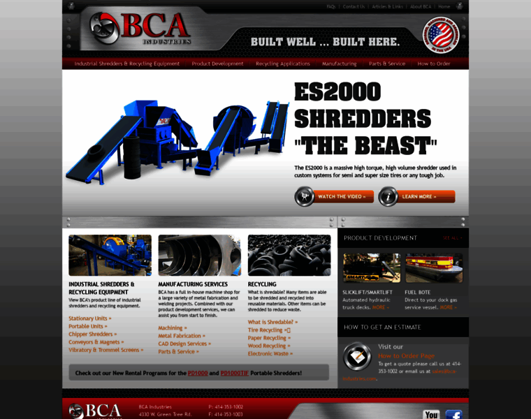 Bca-industries.com thumbnail