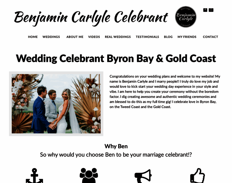 Bccelebrant.com thumbnail