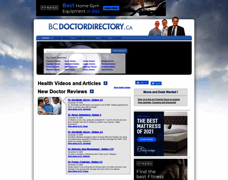 Bcdoctordirectory.ca thumbnail