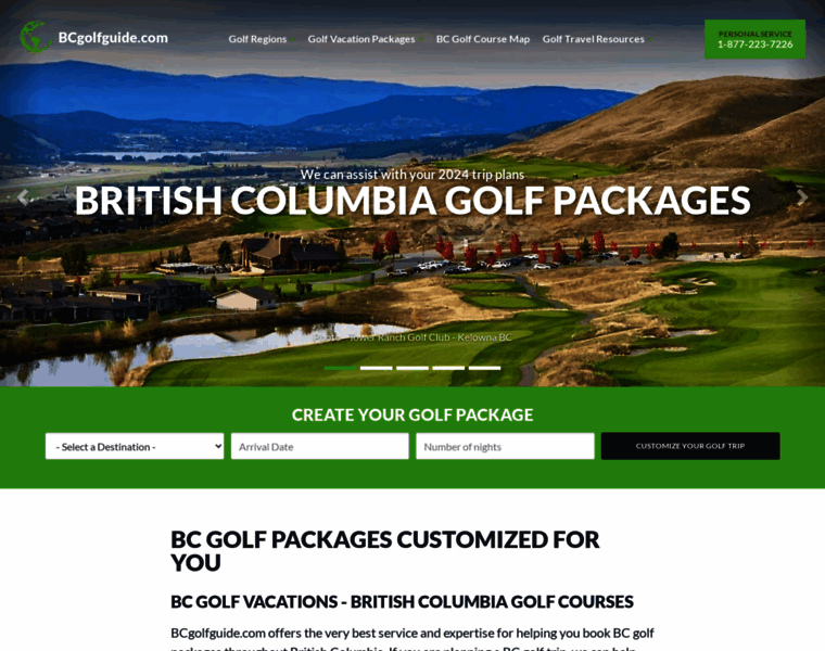 Bcgolfpackages.com thumbnail