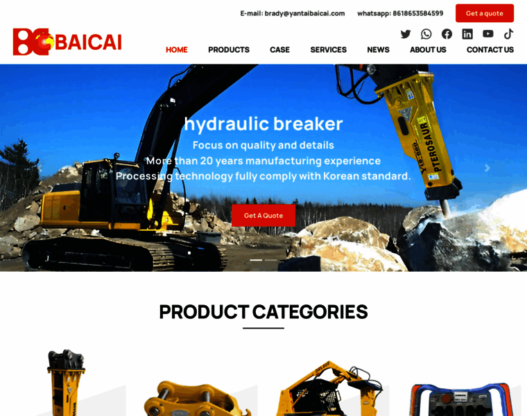 Bchydraulichammer.com thumbnail Bchydraulichammer.com thumbnail