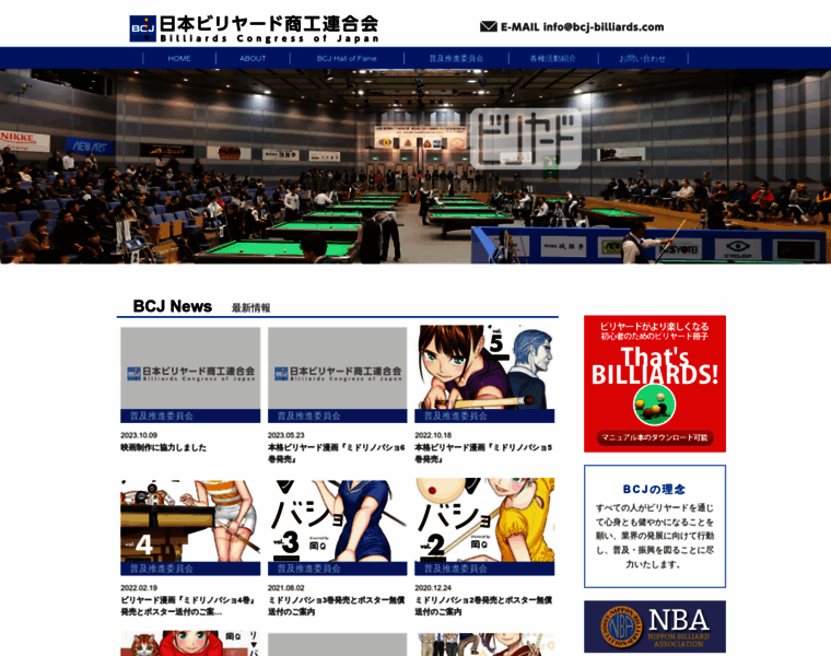 Bcj-billiards.com thumbnail