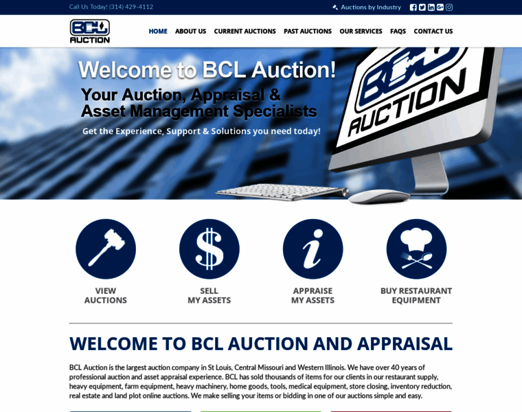 Bcl-online-auctions.com thumbnail