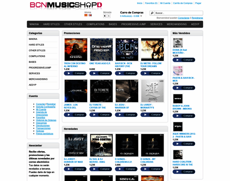 Bcnmusicshop.com thumbnail