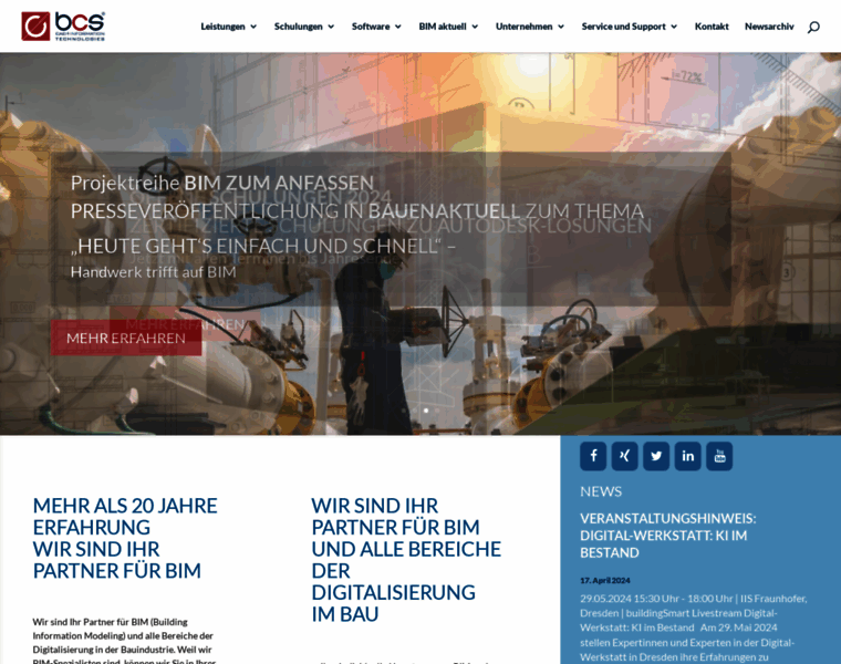 Bcscad.de thumbnail