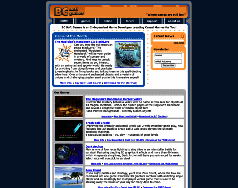 Bcsoftgames.com thumbnail