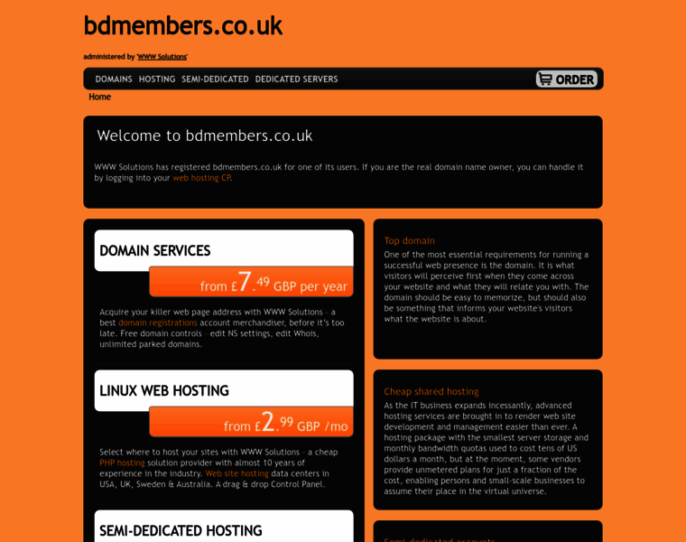 Bdmembers.co.uk thumbnail