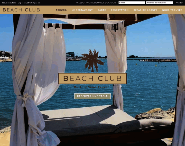 Beach-club-saint-laurent-du-var.fr thumbnail