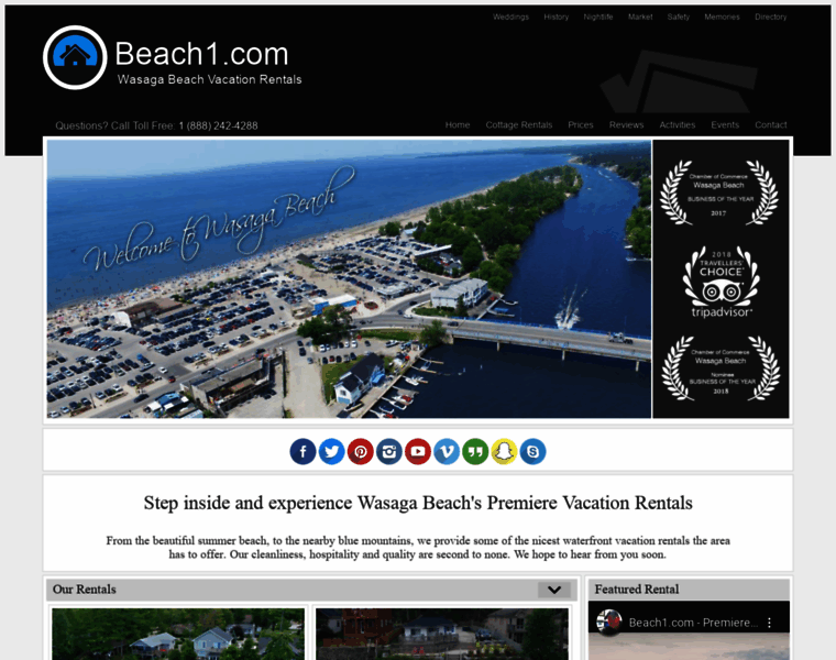 Beach1.com thumbnail