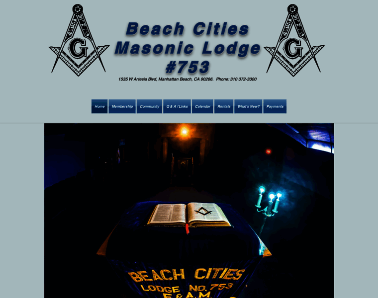 Beachcitiesmasons.org thumbnail