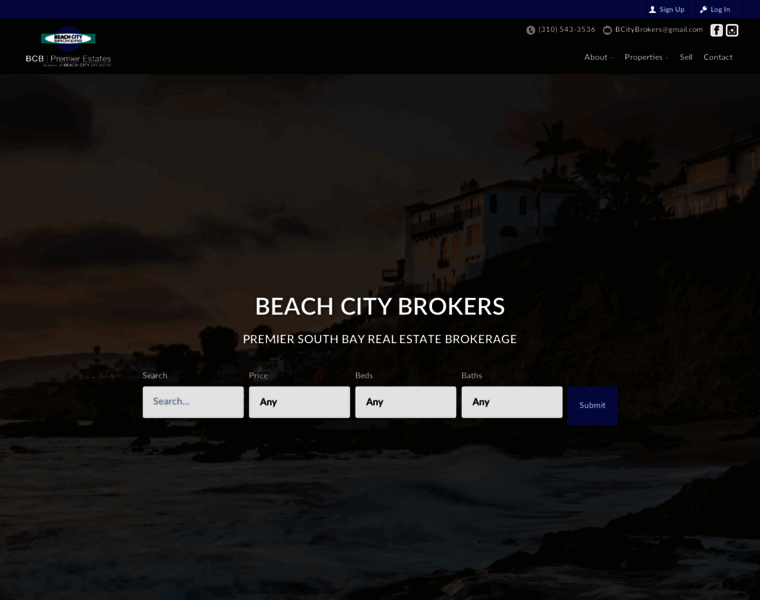 Beachcitybrokers.net thumbnail