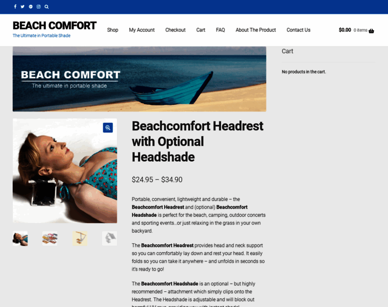 Beachcomfort.com thumbnail