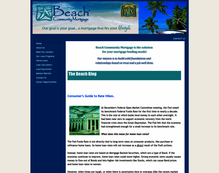 Beachcommunitymortgage.com thumbnail