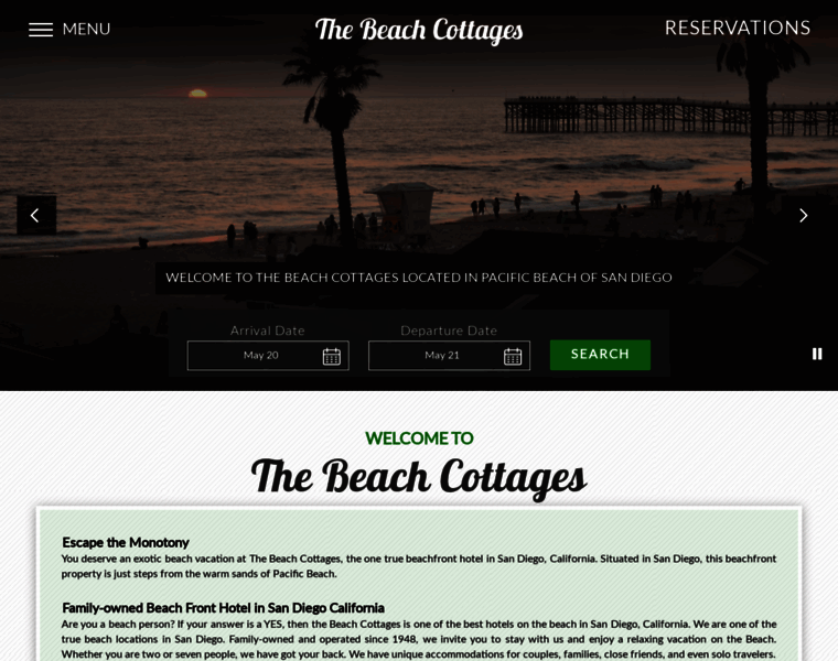Beachcottages.com thumbnail