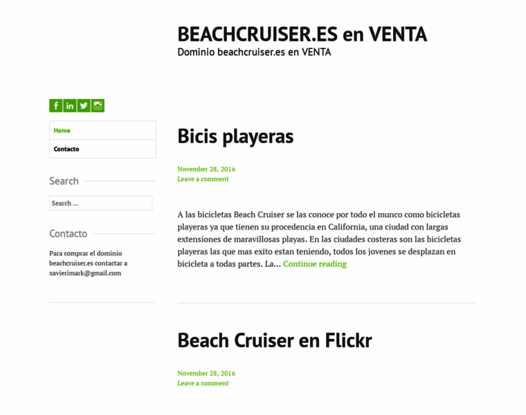 Beachcruiser.es thumbnail