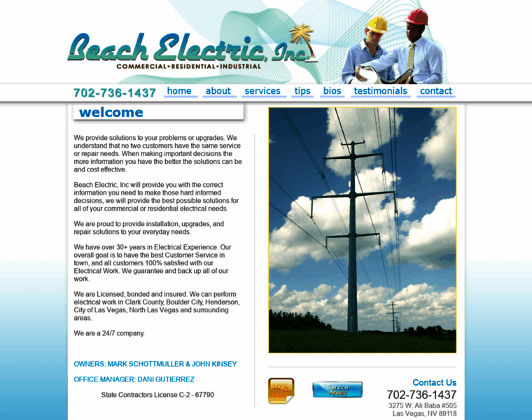 Beachelectricinc.com thumbnail
