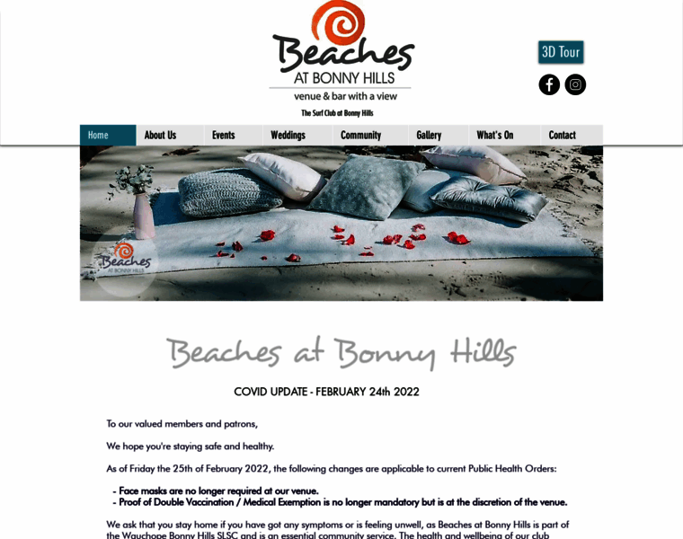 Beachesatbonnyhills.com.au thumbnail