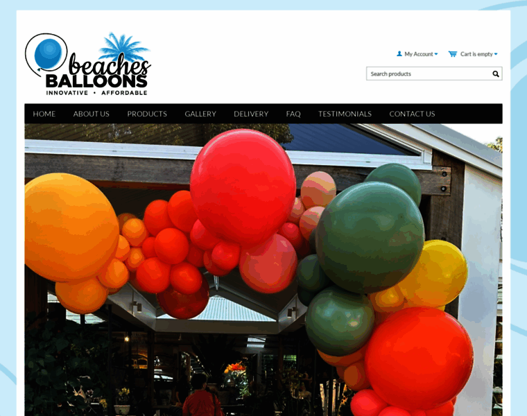 Beachesballoons.com.au thumbnail
