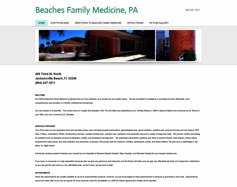 Beachesfamilymedicine.com thumbnail