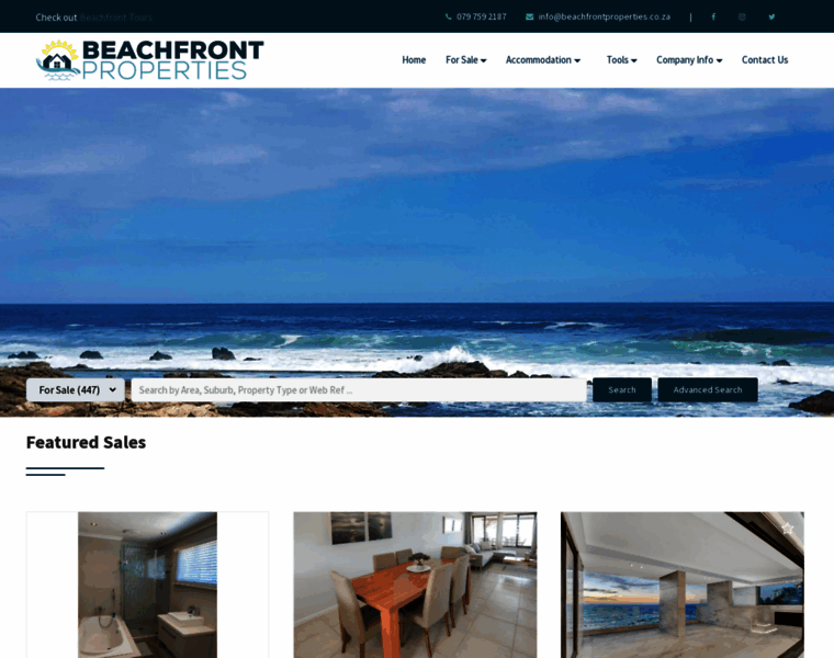 Beachfrontproperties.co.za thumbnail