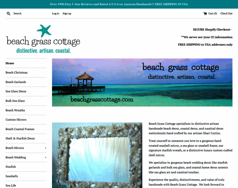 Beachgrasscottage.com thumbnail