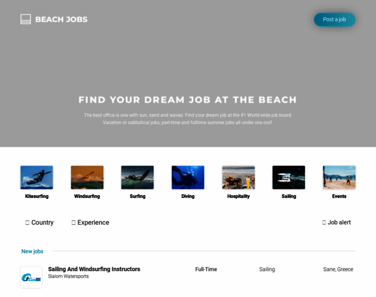 Beachjobs.co thumbnail