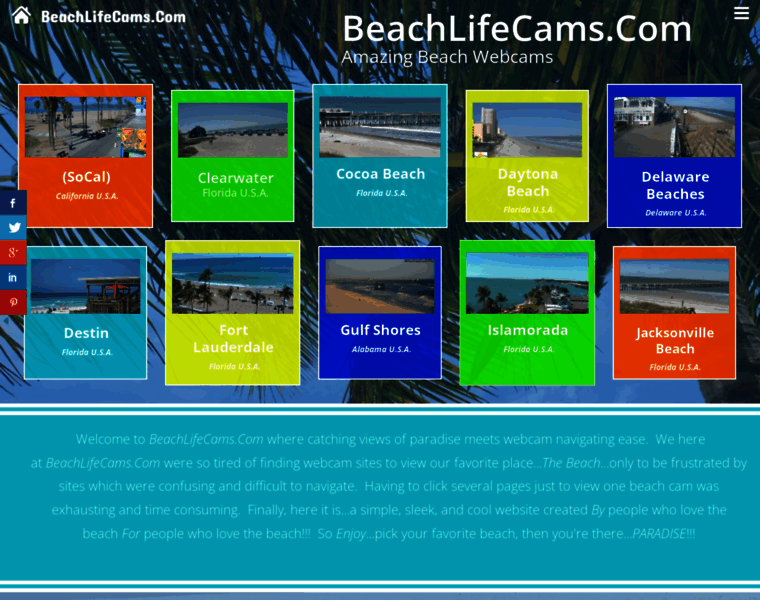 Beachlifecams.com thumbnail