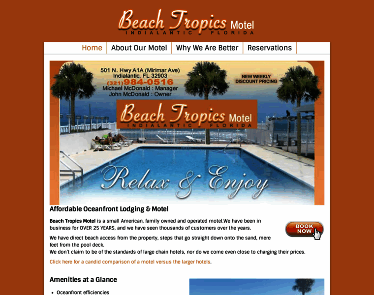 Beachtropicsmotel.com thumbnail