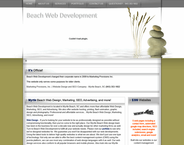 Beachwebdev.com thumbnail