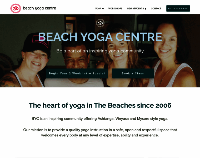 Beachyogacentre.com thumbnail