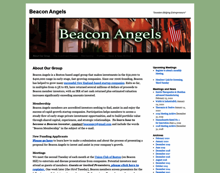 Beaconangels.com thumbnail
