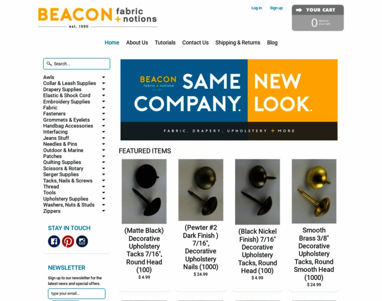 Beaconfabric.com thumbnail