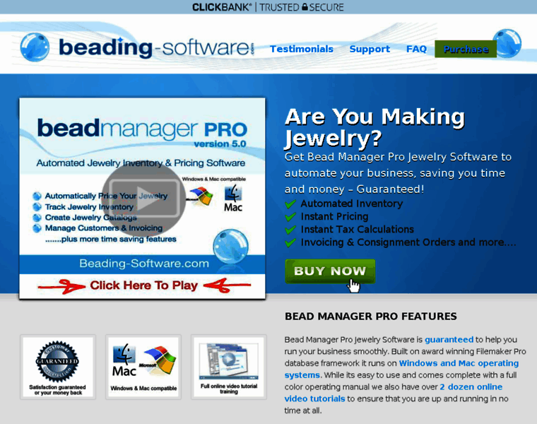 Beading-software.com thumbnail