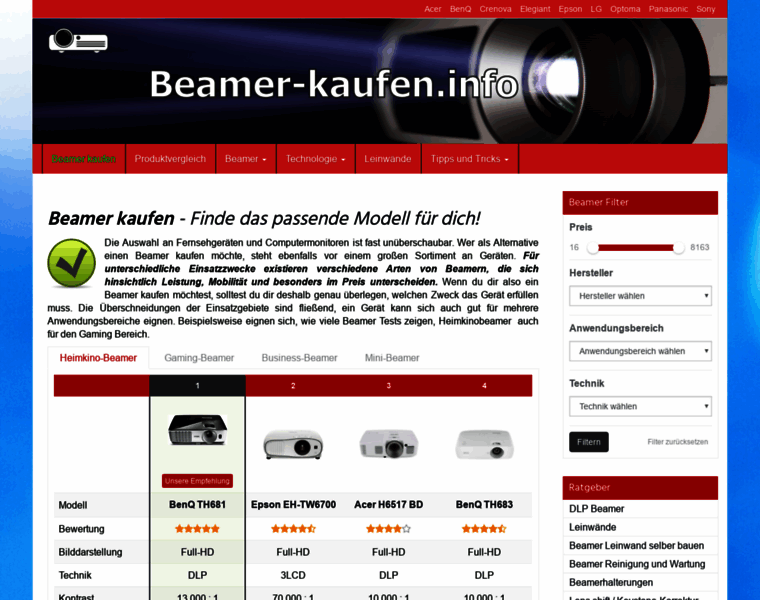 Beamer-kaufen.info thumbnail