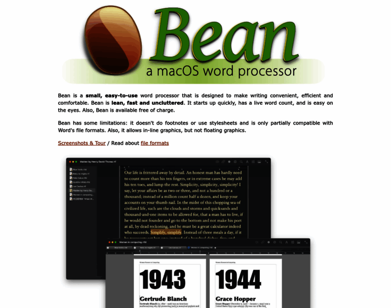 Bean-osx.com thumbnail